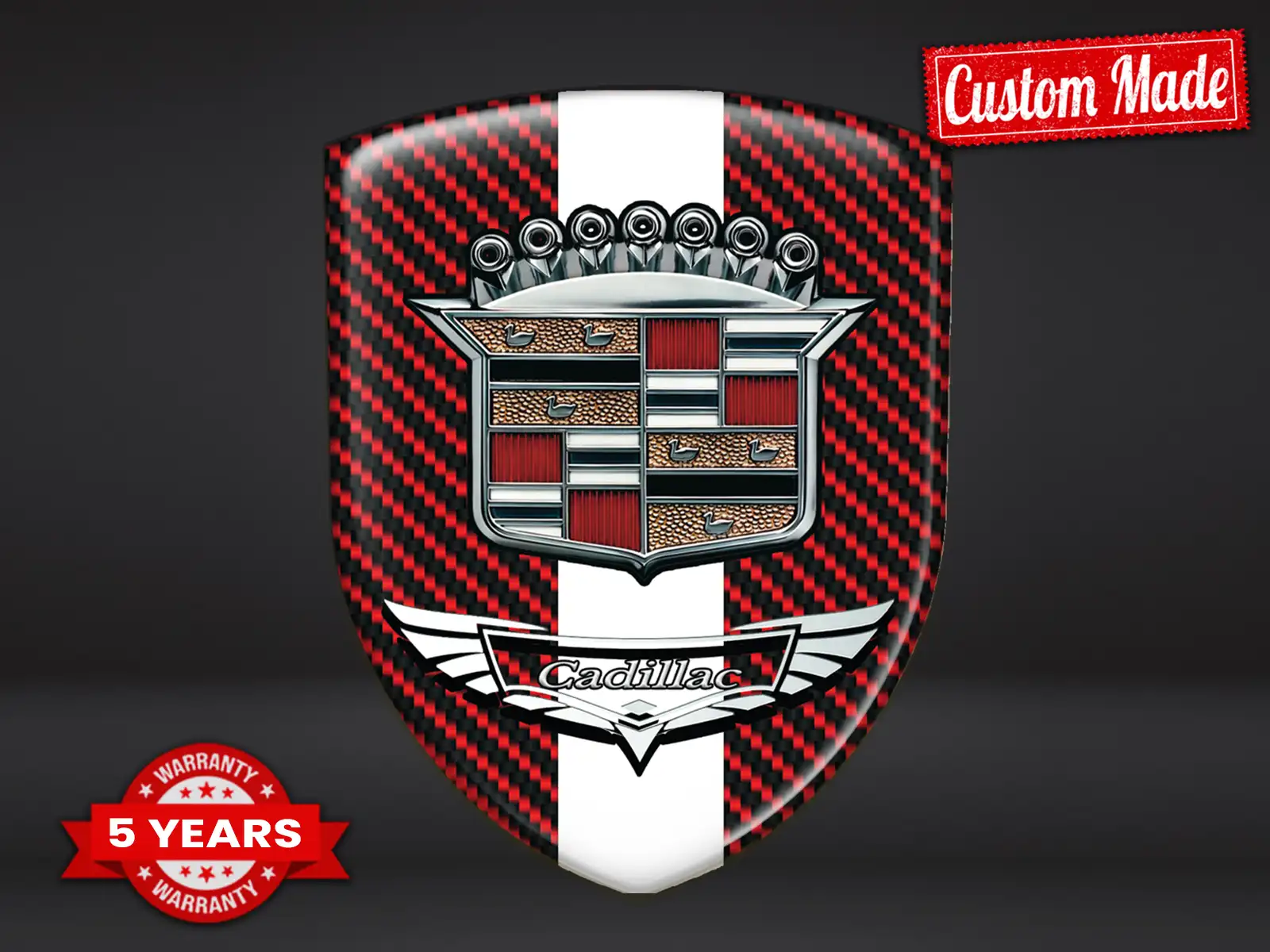 Cadillac Stickers Entretien Auto Max Durable Style Pro ST